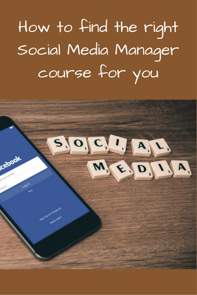 How to find the right Social Media Manager course for you