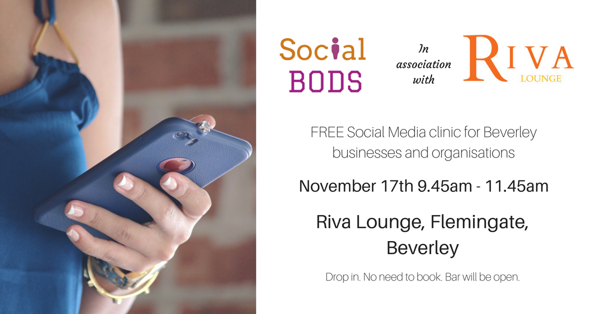 FREE Social Media Clinic in Beverley