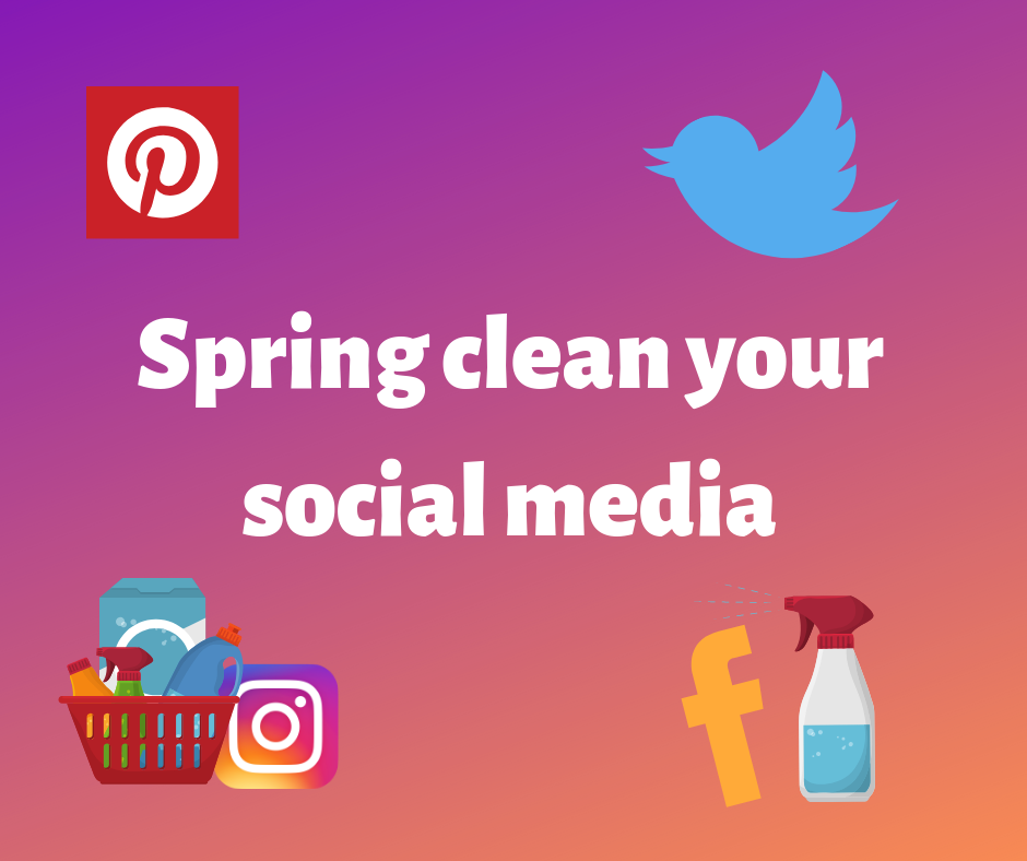 Spring clean your social media