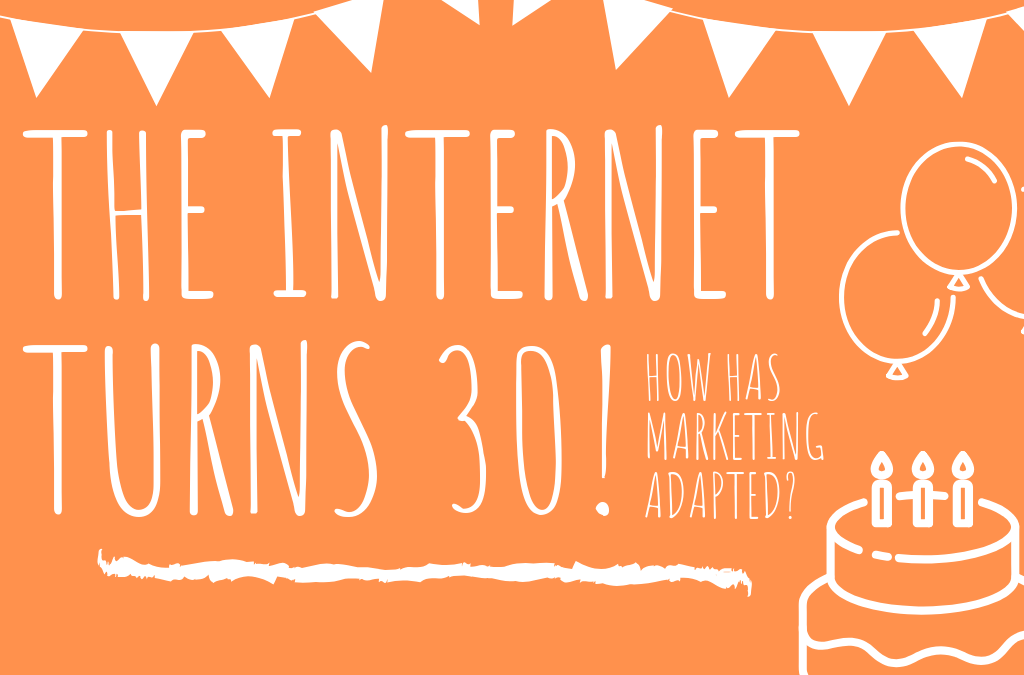 The Internet turns 30! A timeline of marketing through the ages